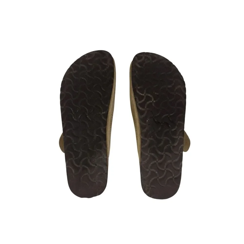 Birkenstock Betula Boston Clogs 10 US 43 EU NARROW Mules Brown Suede Mens READ
